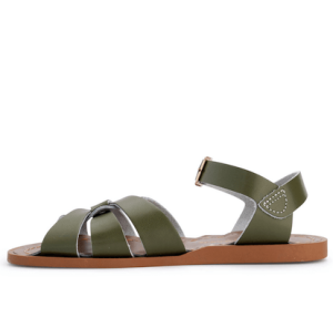 Saltwater Sandals Original - Olive Green (Kids)