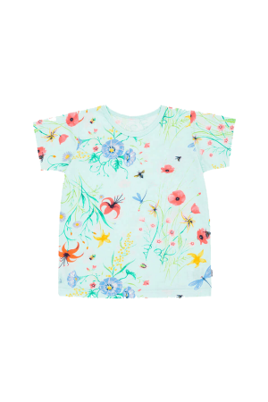 Bonds Kids New Era Cotton Tee - Lucy's Garden Salty - (0-2 yrs)