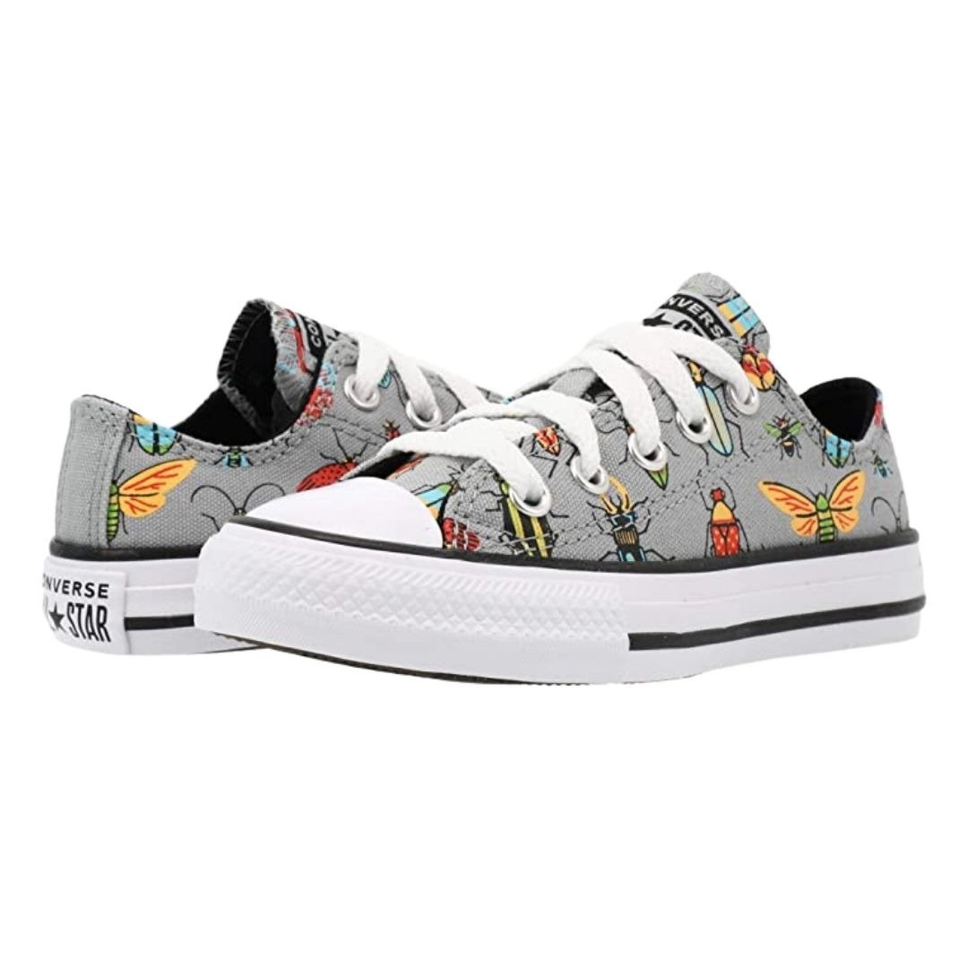 Chuck Taylor All Star Junior Bugged Out Low Top Ash Stone - Image 2