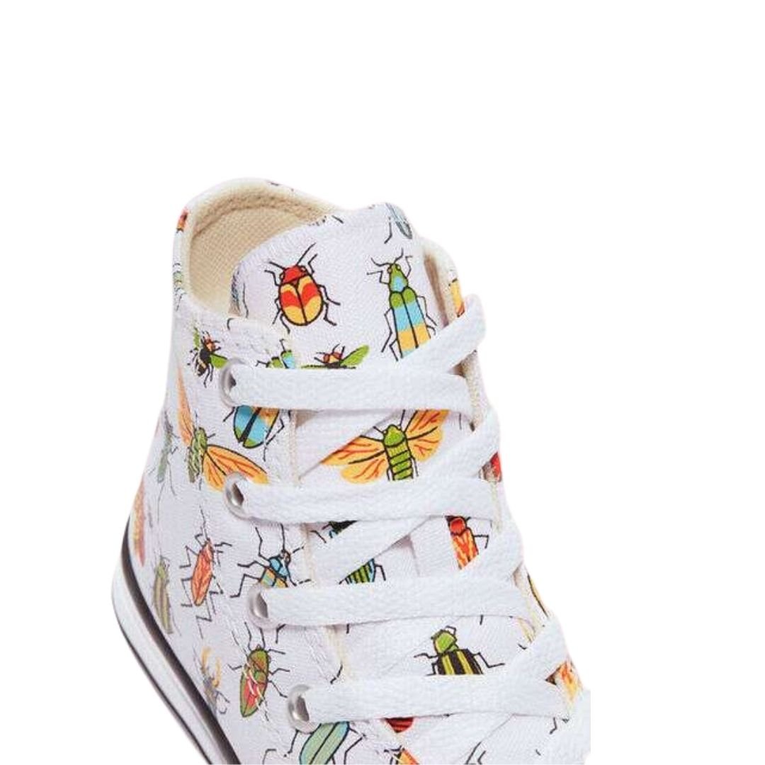 Chuck Taylor All Star Junior Bugged Out High Top White - Image 4