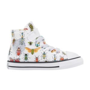 Converse Infant Chuck Taylor All Star 1V Bugged Out High Top White