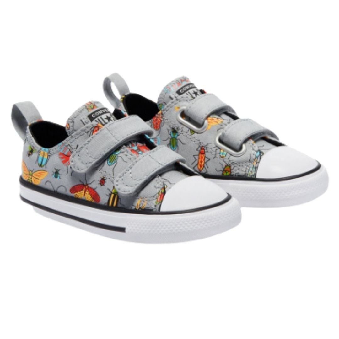 Converse Infant Chuck Taylor Bugged Out 2V Low Stone - Image 2