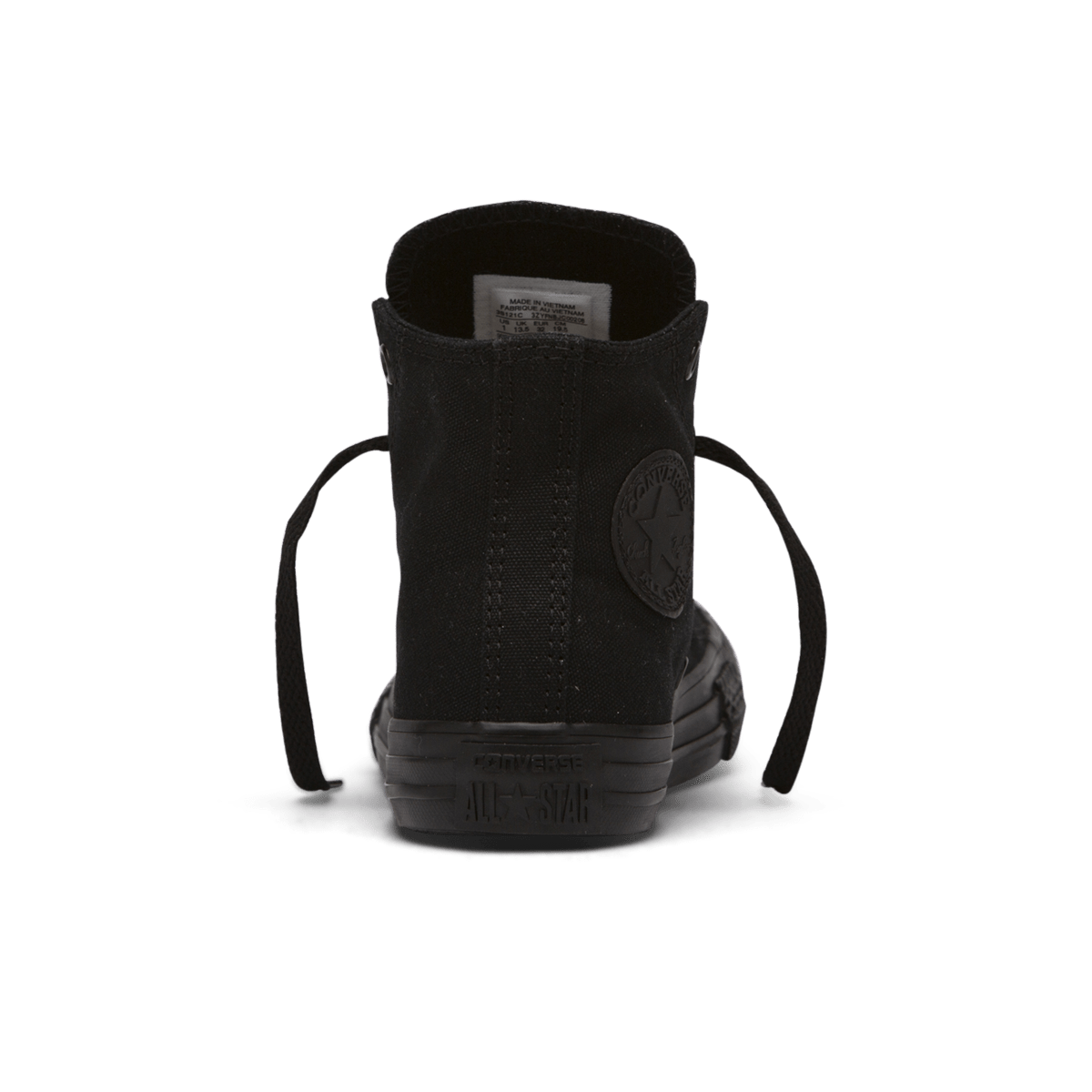 Chuck Taylor All Star Classic Colour Junior High Top Black | 3S121C - Image 5