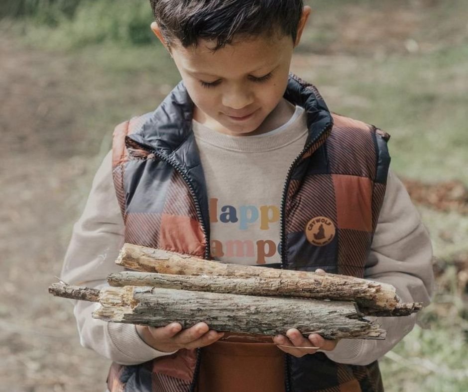 Crywolf Organic Sweater Happy Camper - Child (7-10years) - Image 4