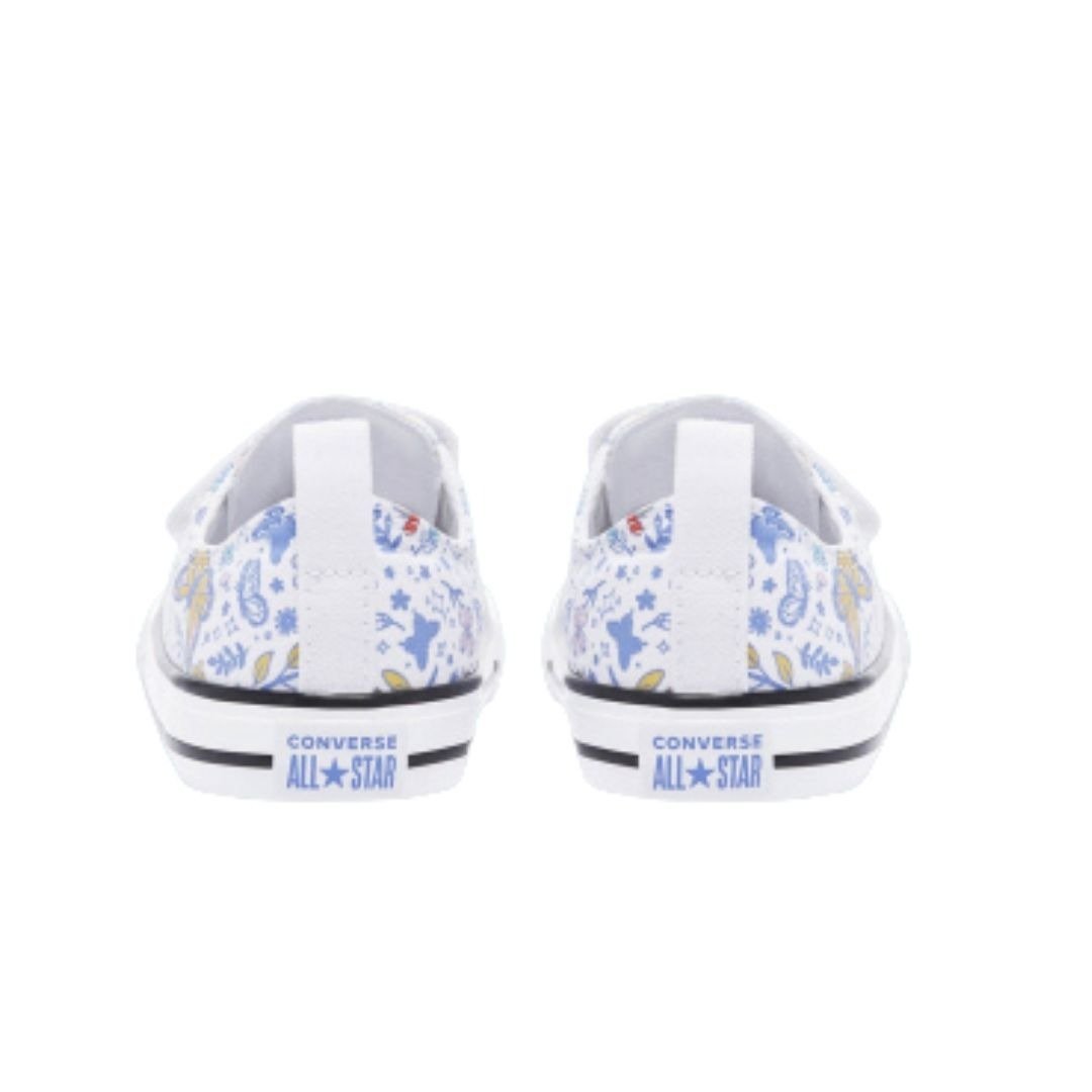 Converse Chuck Taylor All Star Butterfly Fun 2V Toddler Low Top White - Image 5