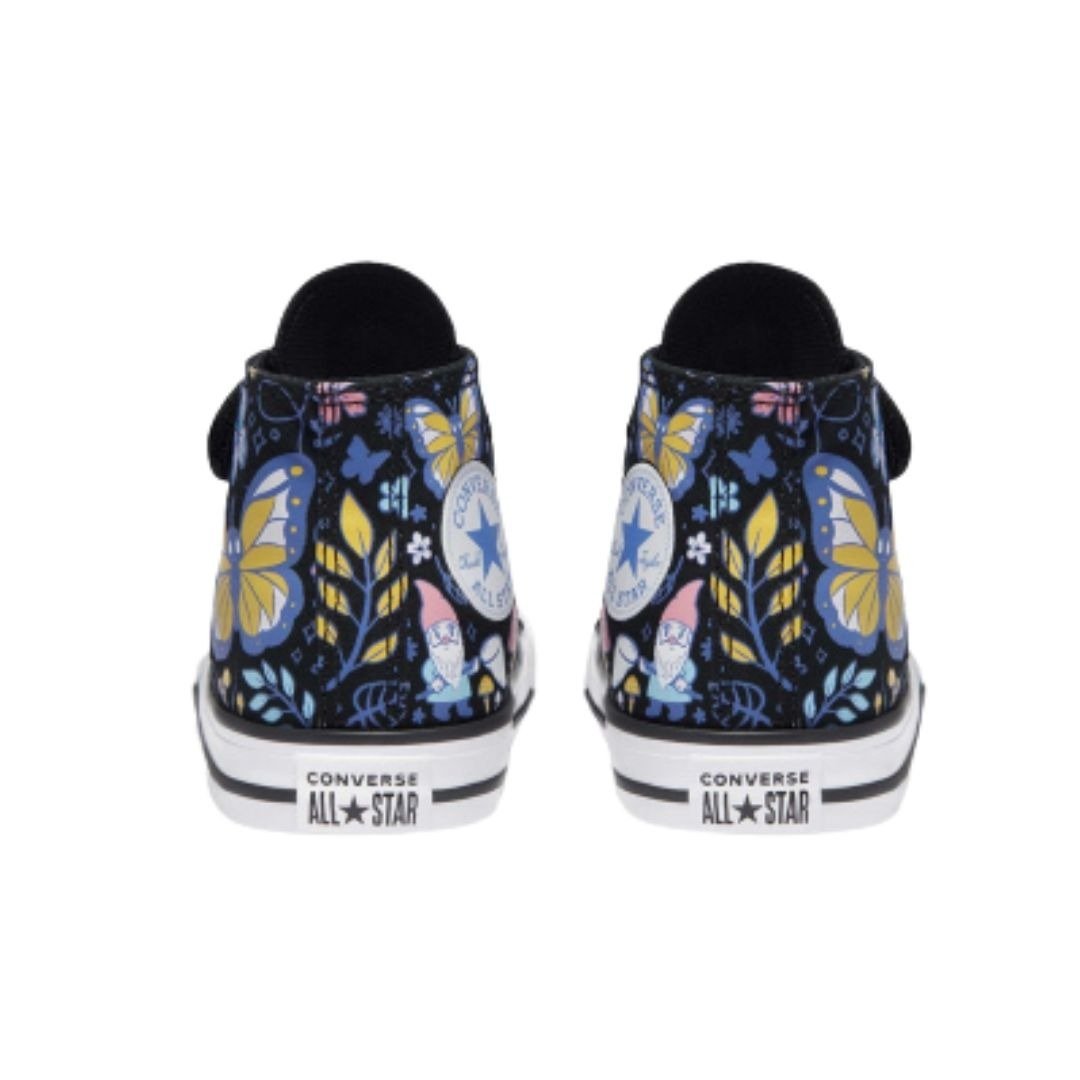 Converse Infant Chuck Taylor Butterfly Fun 1V High Black - Image 5