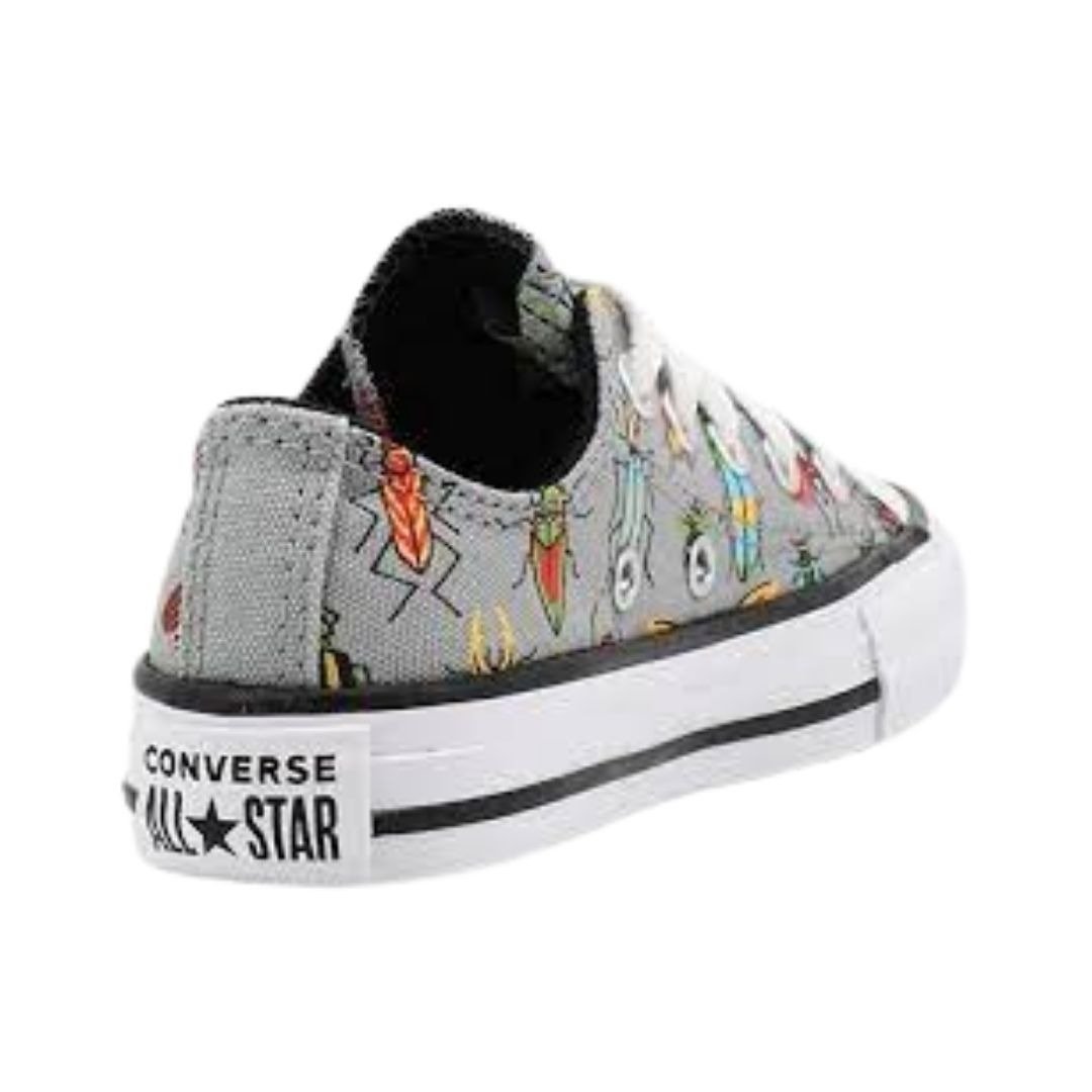 Chuck Taylor All Star Junior Bugged Out Low Top Ash Stone - Image 4