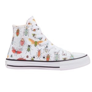 Chuck Taylor All Star Junior Bugged Out High Top White