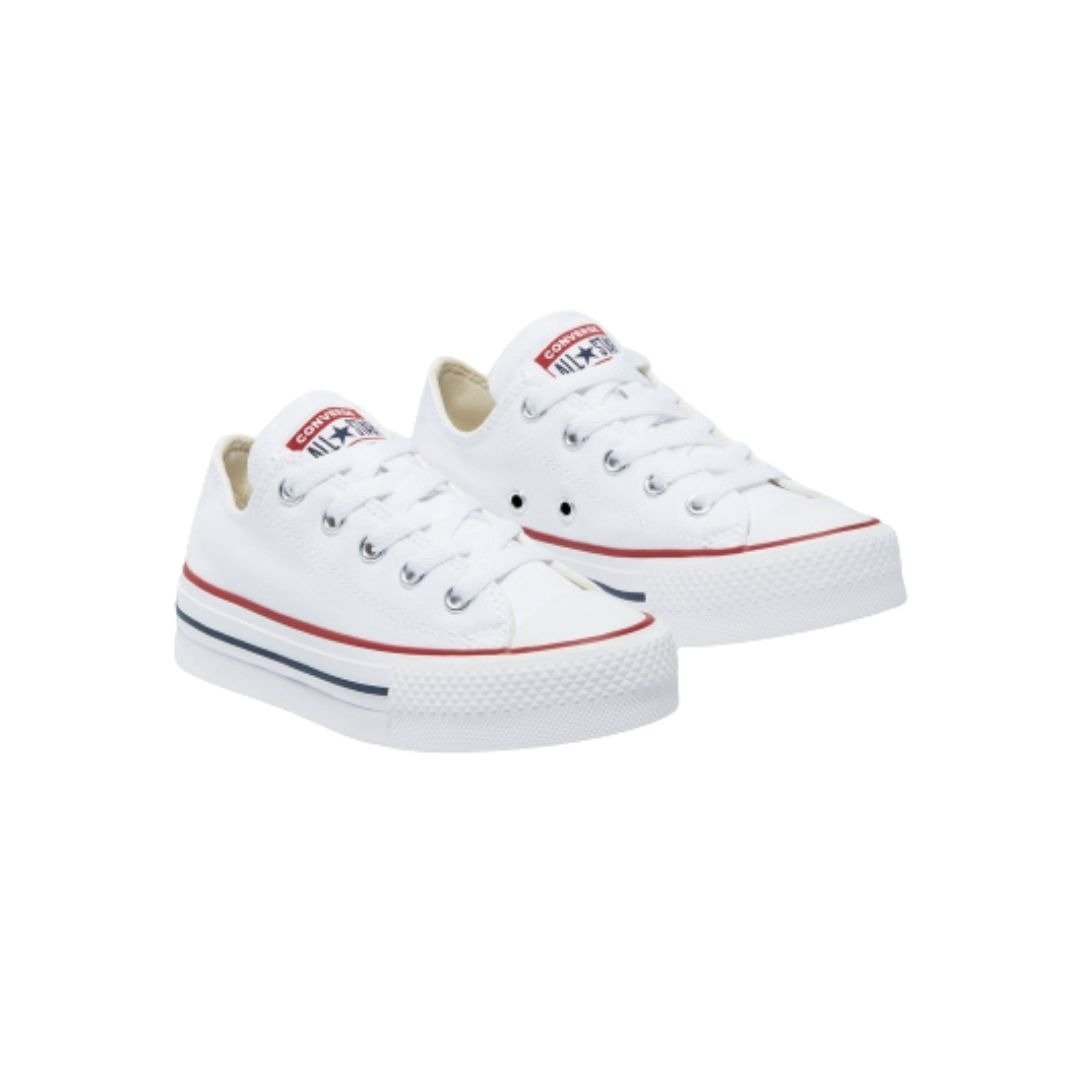 Chuck Taylor All Star EVA Platform Junior Low Top White - Image 3