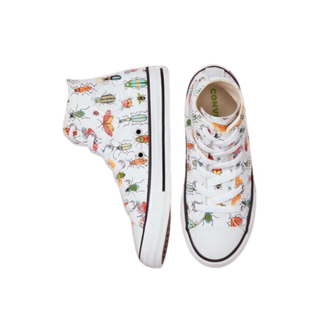 Chuck Taylor All Star Junior Bugged Out High Top White - Image 3