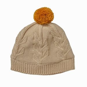 Acorn Kids Olive Branch Beanie - Oatmeal