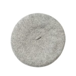 Acorn Kids Ivy Wool Beret - Grey Marle