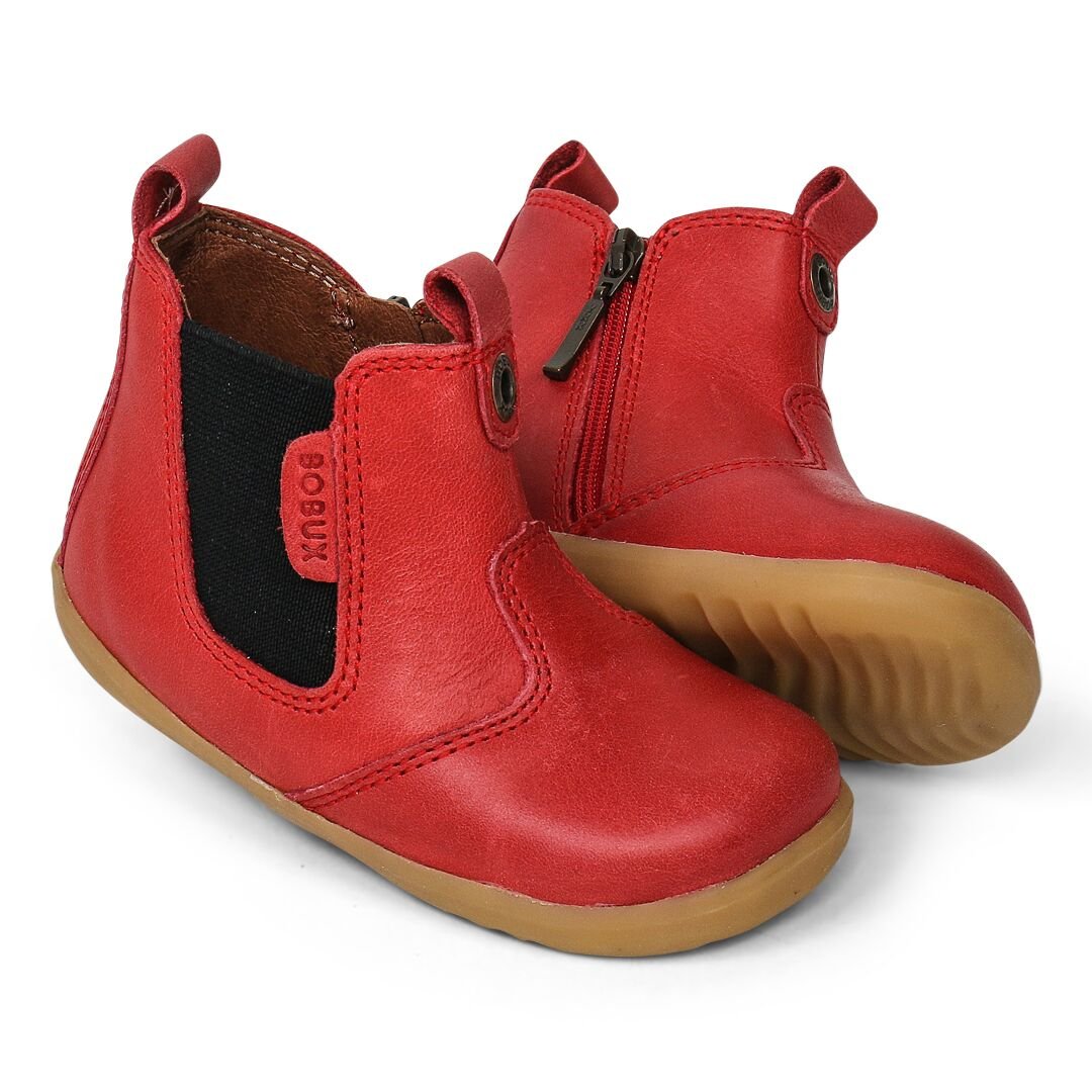 Bobux Jodphur Step Up Boots – Red (9-24months) - Image 2