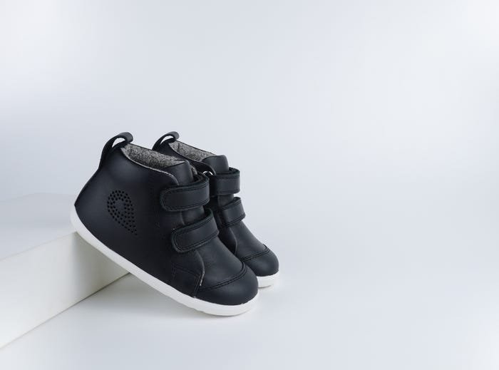 Bobux iWalk Hi Court Black (9-24months) - Image 3