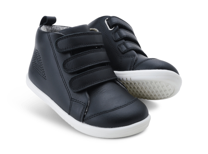 Bobux iWalk Hi Court Black (2-4yrs) - Image 4