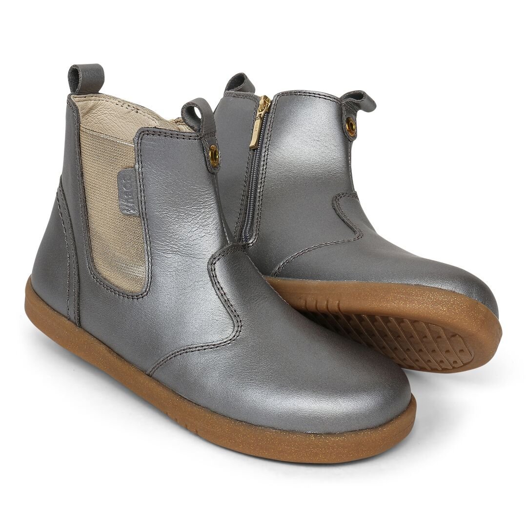 Bobux Jodphur Kid+ Boots – Charcoal Shimmer (4-8 yrs) - Image 2