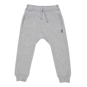 BONDS KIDS POLYESTER LOGO FLEECE TRACKIE - GREY