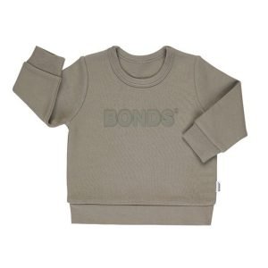 BONDS KIDS TECH SWEATS PULLOVER - GREY