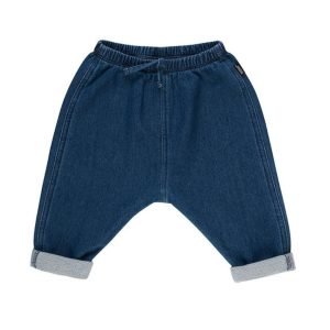 DENIM TERRY TRACKIE - MID BLUE CHAMBRAY