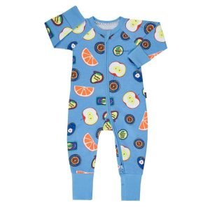 BONDS KIDS ZIP WONDERSUIT - BLUE