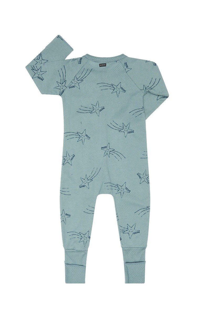 BONDS KIDS WONDERCOOL EYELET ZIP WONDERSUIT |WISH UPON A STAR CACTI - Image 2