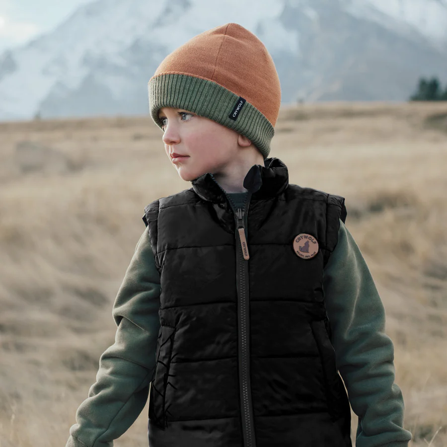 Crywolf Reversible Vest Khaki Alps (7-14yrs) - Image 5