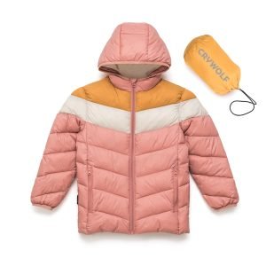 Crywolf Jacket Eco-Puffer Dusty Rose (1-6yrs)