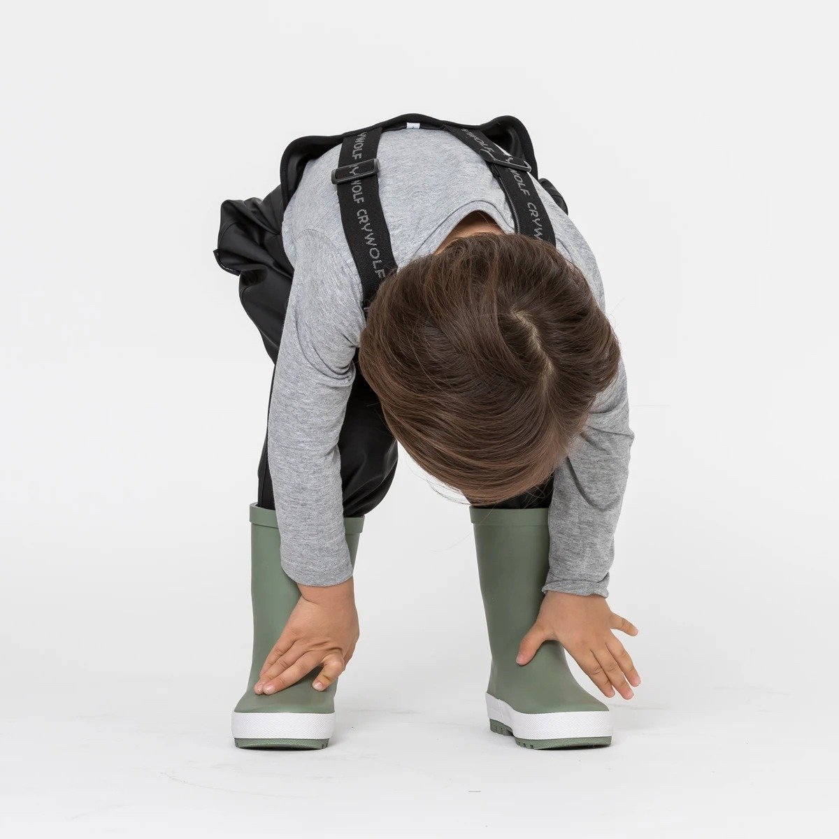 Crywolf Rain Overall for Kids (2 - 5 Yrs) - Black - Image 4