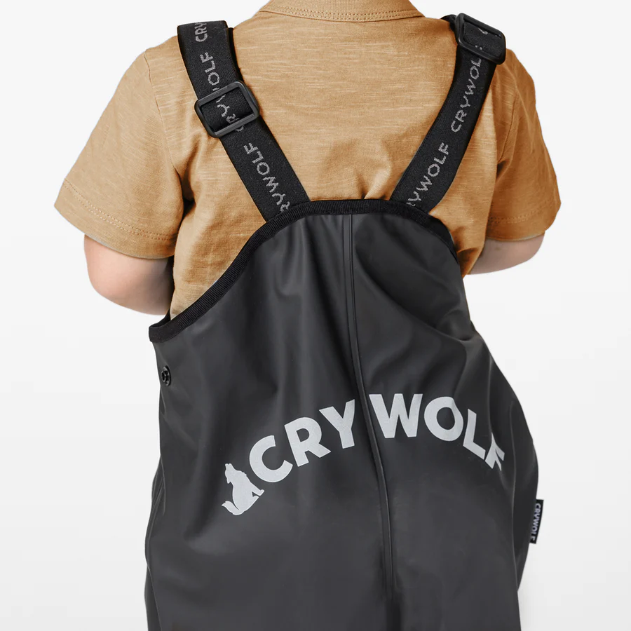 Crywolf Rain Overalls Black - Image 2