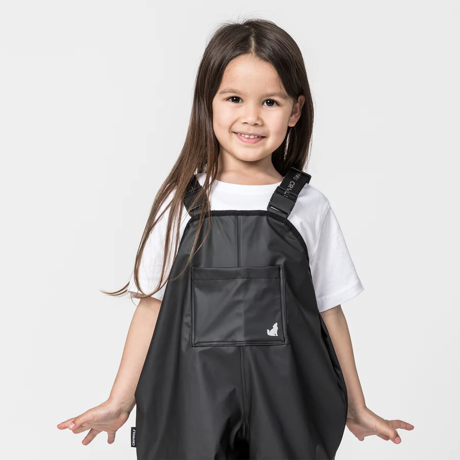 Crywolf Rain Overalls Black - Image 4