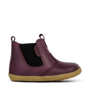 Bobux Jodphur Step Up Boots – Plum (9-24months)