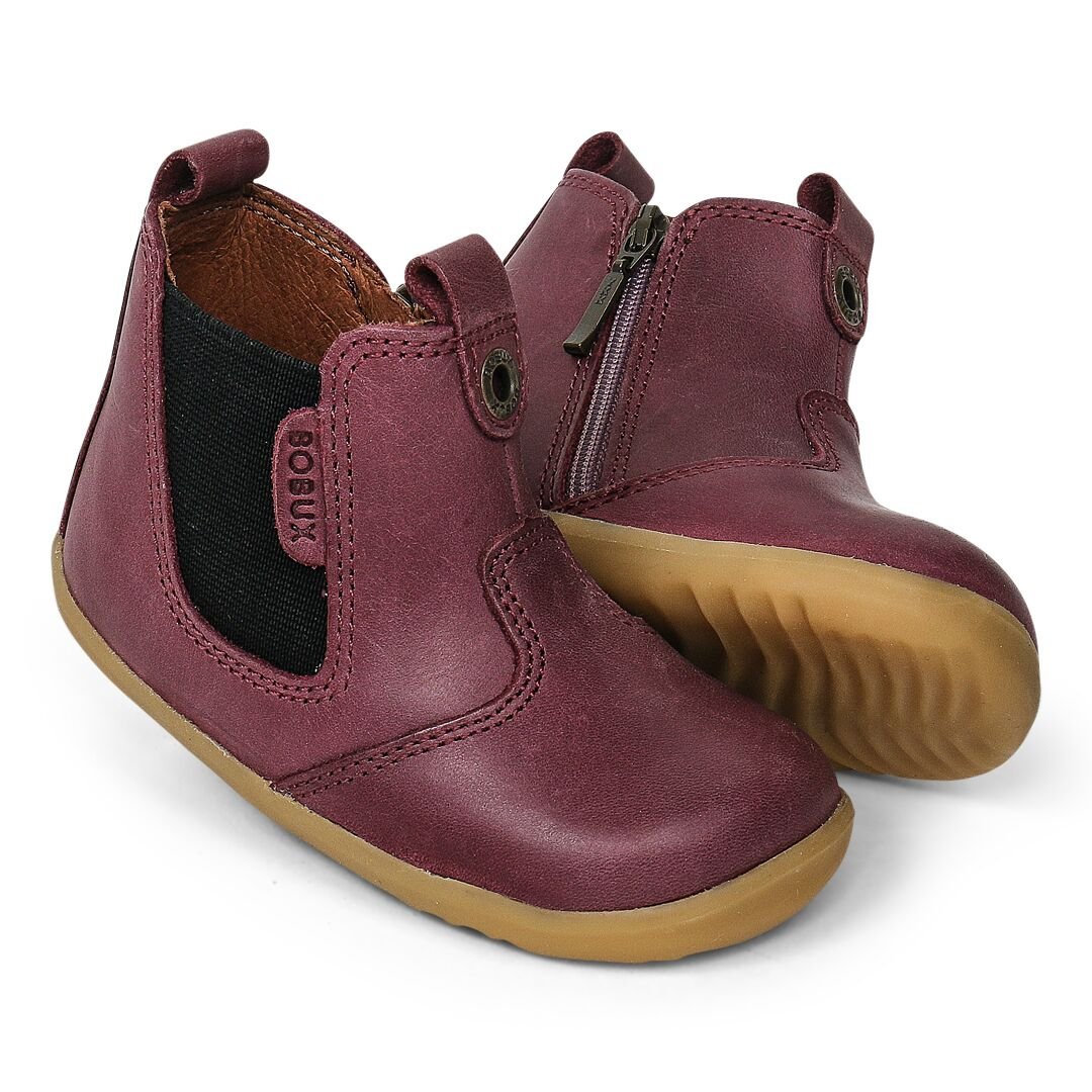 Bobux Jodphur Step Up Boots – Plum (9-24months) - Image 2
