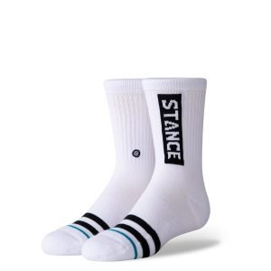 Stance Kids Socks- OG ST KIDS White
