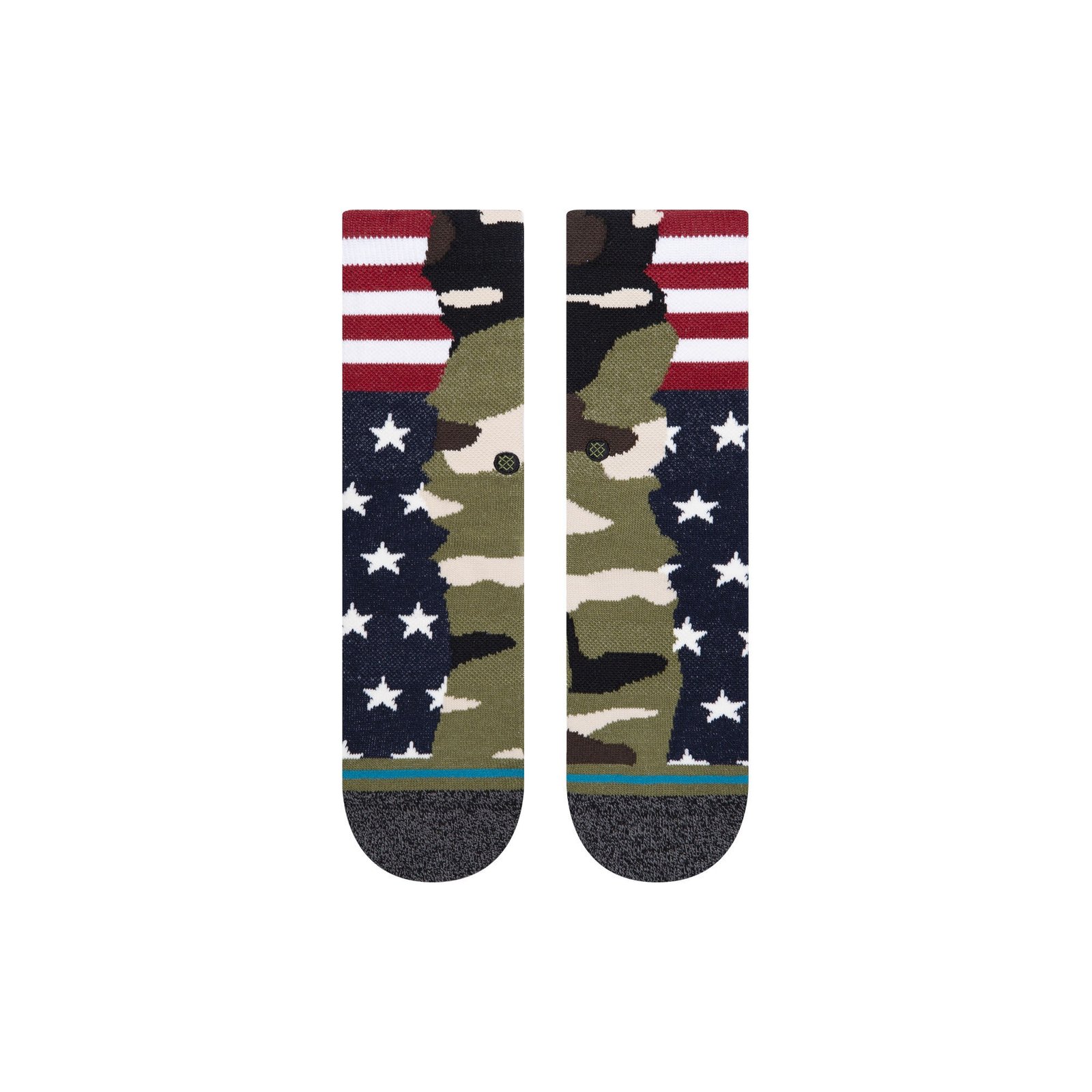 Stance Kids Socks- FRONTLINE 2 KIDS Black - Image 3