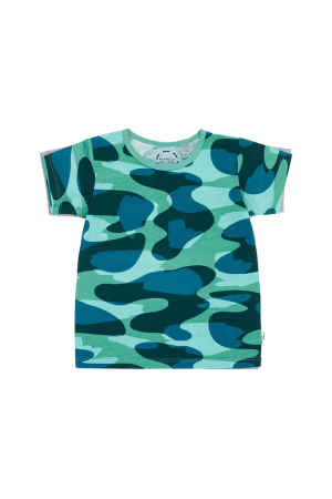 Bonds Kids New Era Cotton Tee - Tomorrow Camo Green - (0-2 yrs)