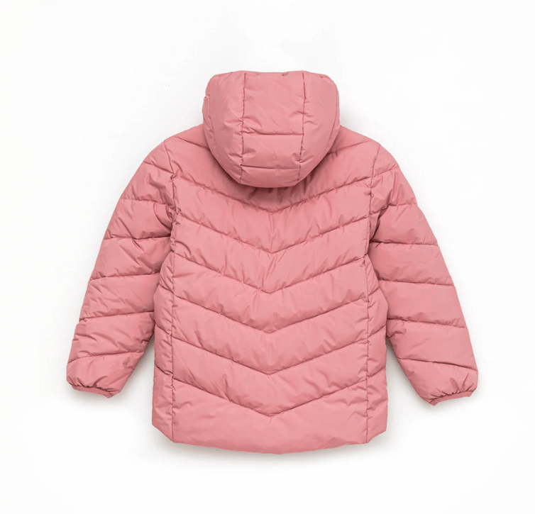 Crywolf Jacket Eco-Puffer Rose (1-6yrs) - Image 2