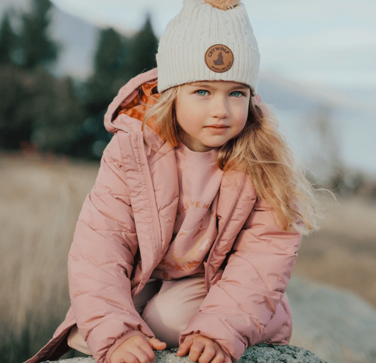 Crywolf Jacket Eco-Puffer Rose (1-6yrs) - Image 3