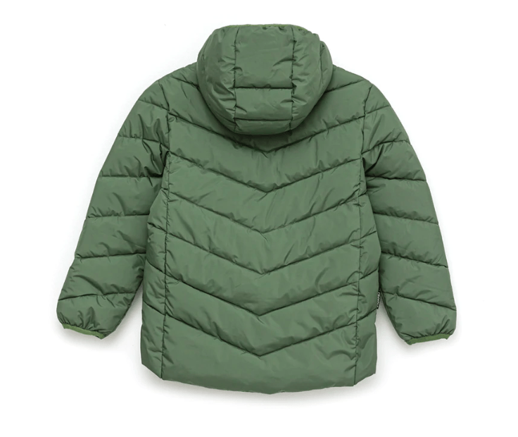 Crywolf Jacket Eco-Puffer Khaki (7-14yrs) - Image 2
