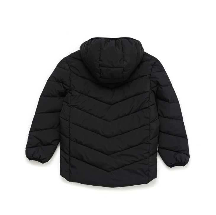 Crywolf Jacket Eco-Puffer Black (7-14yrs) - Image 2