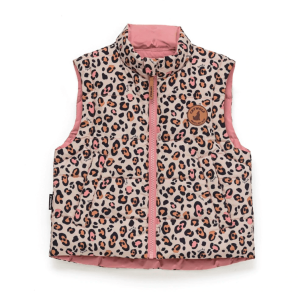 Crywolf Reversible Vest Rose Leopard (7-14yrs)