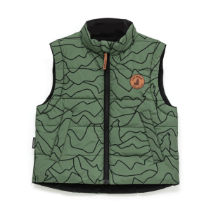 Crywolf  REVERSIBLE VEST Khaki Alps (1-6yrs)