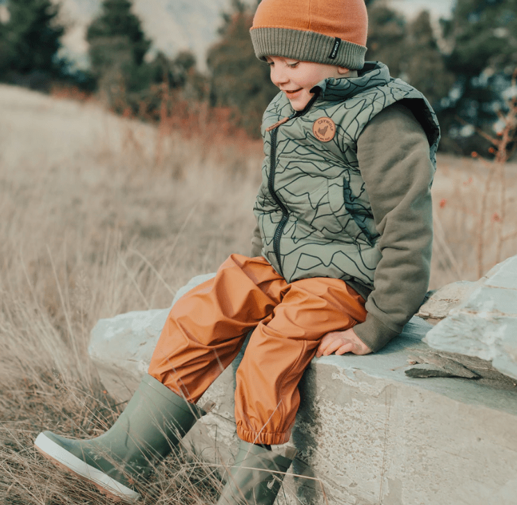 Crywolf Reversible Vest Khaki Alps (7-14yrs) - Image 3