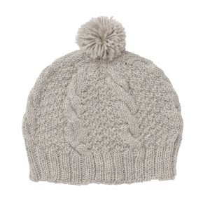 Acorn Vines Beanie - Grey