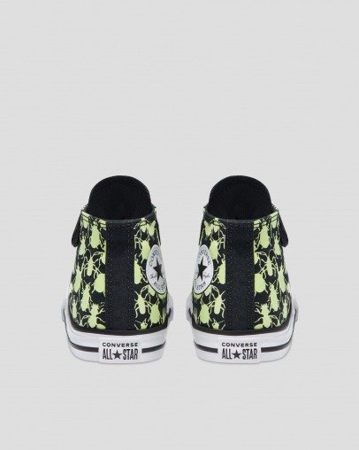 Chuck Taylor All Star Toddler 1V Glow Bug High Top Black - Image 3