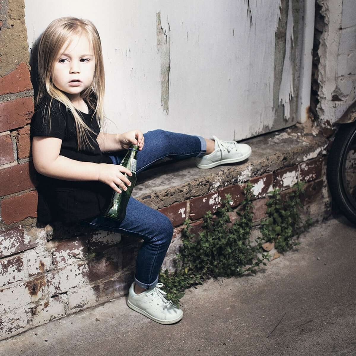 Kids Skinny Jeans - Navy Wash - Image 2