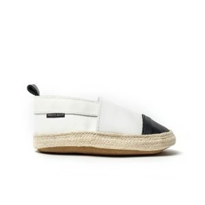 Pretty Brave Espadrille - White / Black