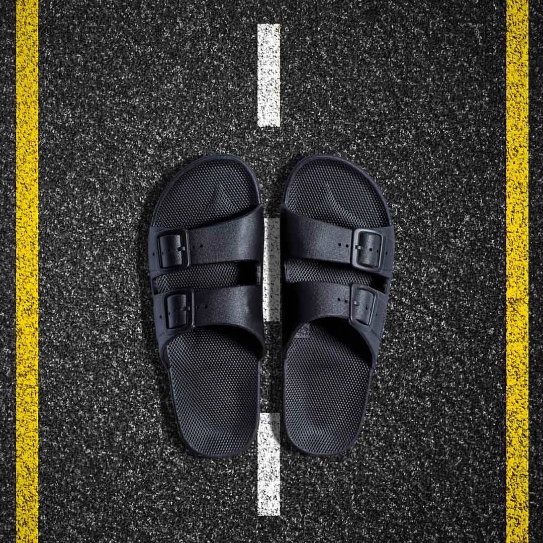 Freedom Moses Kids Sandals - Black - Image 4