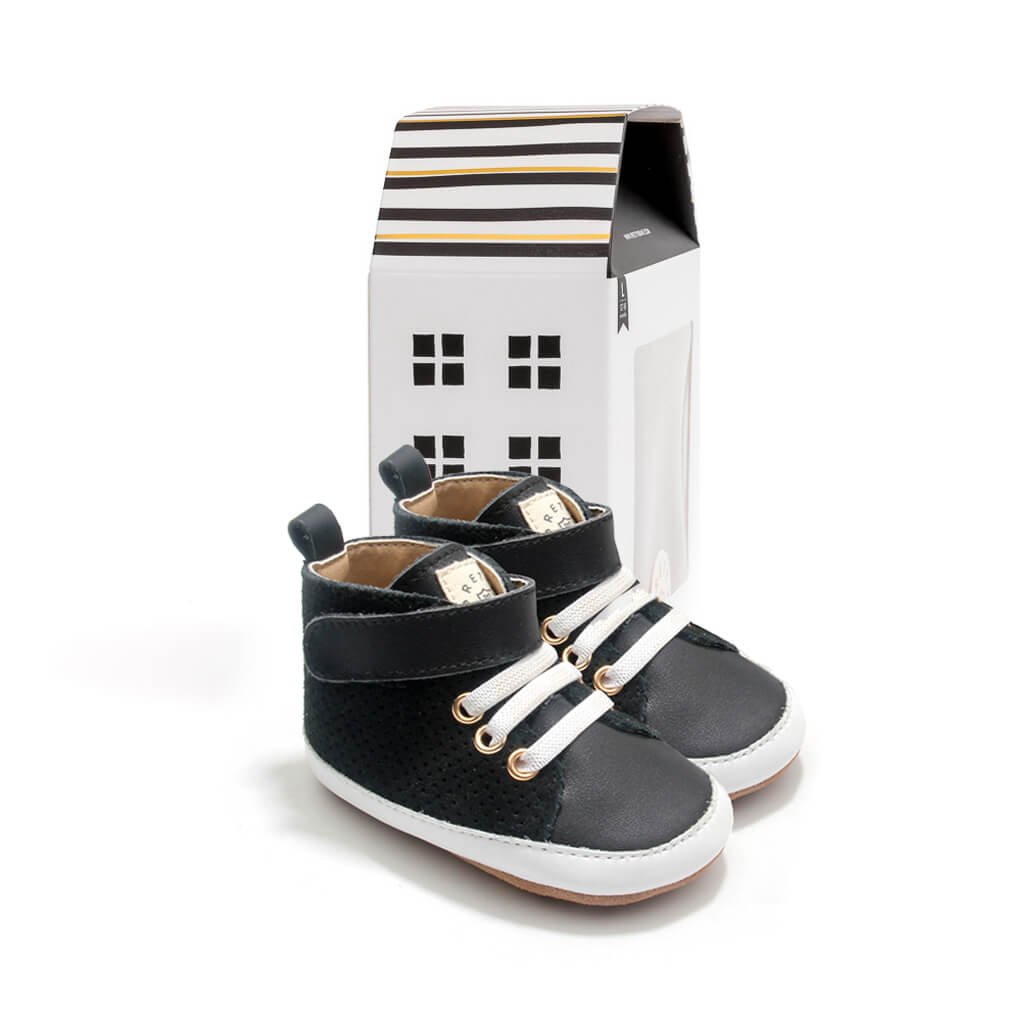 Pretty Brave Hi-Top Boot – Jet Black - Image 4