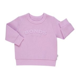 Bonds KIDS TECH SWEATS PULLOVER | LILAC WINE (3-7YRS)