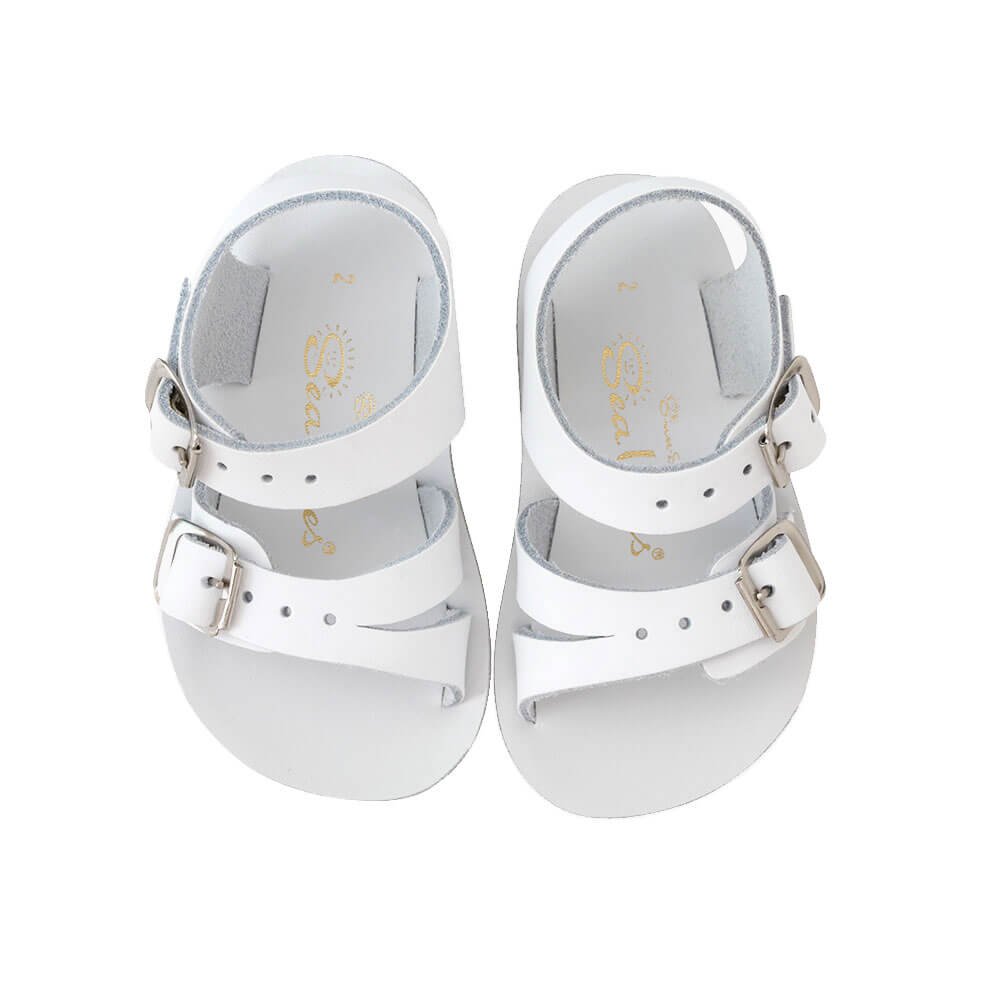 Saltwater Sandals Sun-San Sea Wee - White (Baby, Kids & Youth) - Image 2